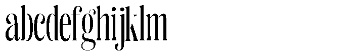 Enigera Medium Condensed FONT