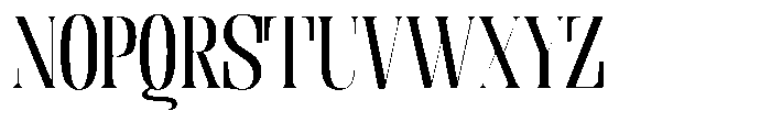 Enigera Medium Expanded Font UPPERCASE