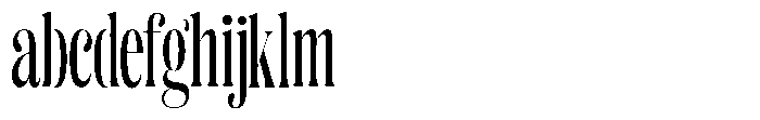 Enigera Semi Bold Extra Condensed FONT