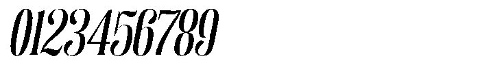 Enigera Semi Bold Italic Font OTHER CHARS