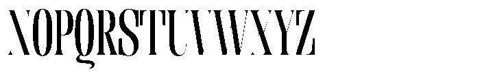 Enigera Semi Bold Semi Condensed Font UPPERCASE