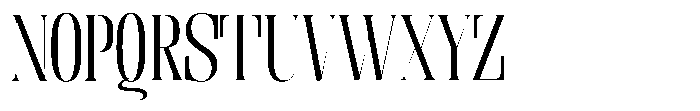 Enigera Semi Expanded Font UPPERCASE