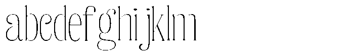 Enigera Thin Expanded FONT