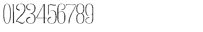 Enigera Thin Extra Expanded Font OTHER CHARS