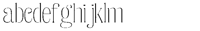 Enigera Thin Extra Expanded FONT