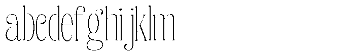 Enigera Thin FONT