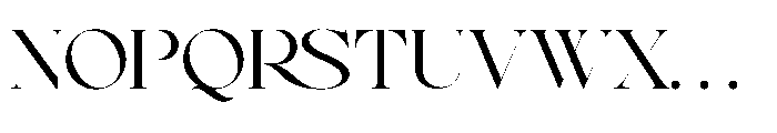 Enikra Regular Font UPPERCASE