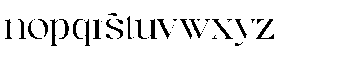 Enikra Regular Font LOWERCASE