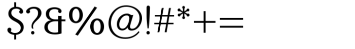 Eniza Variable Font OTHER CHARS