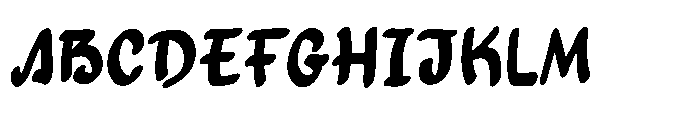 Enjoy Easter Font UPPERCASE