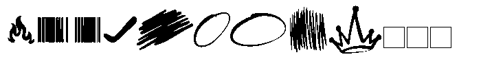 Enjoy Story Icon Font UPPERCASE