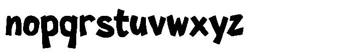 Enjoy Story Regular Font LOWERCASE