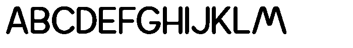 Enludo Regular Font UPPERCASE