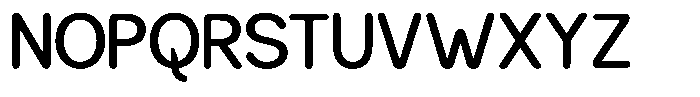 Enludo Regular Font UPPERCASE