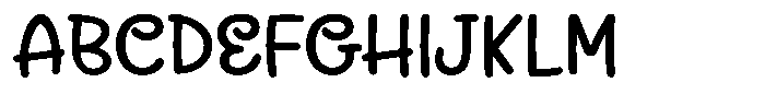Enludo Script Font UPPERCASE