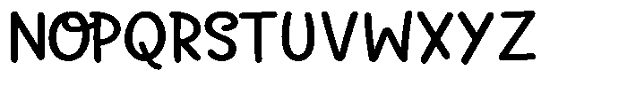 Enludo Script Font UPPERCASE