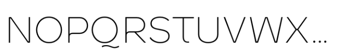 Enorm Ultra Light Font UPPERCASE