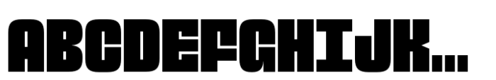 Enorme Regular Font UPPERCASE