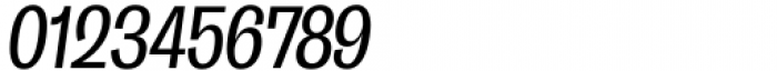 Enotria Condensed Medium Italic Font OTHER CHARS