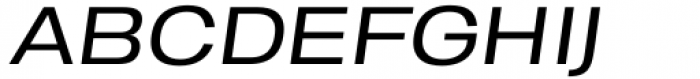 Enotria Expanded Medium Italic Font UPPERCASE