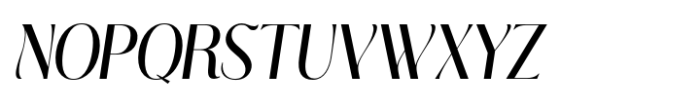 Enoway Pro Oblique Font UPPERCASE