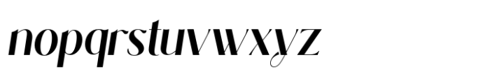 Enoway Pro Semi Bold Oblique Font LOWERCASE