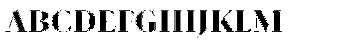 Ensaio Capitals Fill FONT