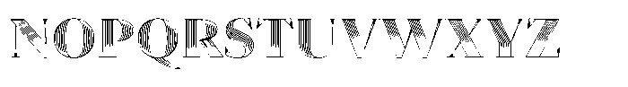 Ensaio Capitals Glow Font UPPERCASE