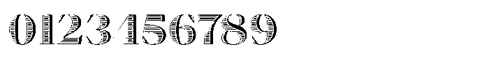 Ensaio Capitals Shadow Font OTHER CHARS