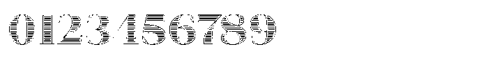 Ensaio Capitals Stripes Font OTHER CHARS