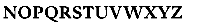 Ensaio Caption Bold Font UPPERCASE