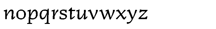 Ensaio Caption Book Italic Font LOWERCASE