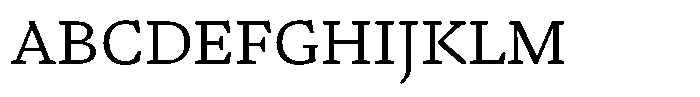 Ensaio Caption Book Font UPPERCASE