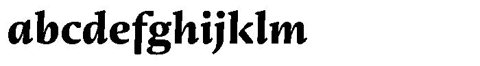 Ensaio Caption Heavy Italic FONT
