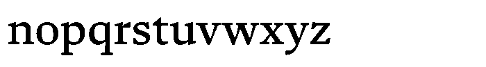 Ensaio Caption Medium Font LOWERCASE