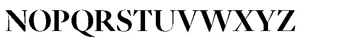 Ensaio Cover Bold Italic Font UPPERCASE