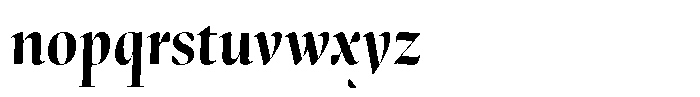Ensaio Cover Bold Italic Font LOWERCASE