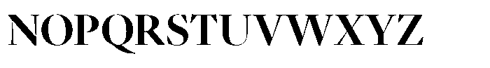 Ensaio Cover Bold Font UPPERCASE