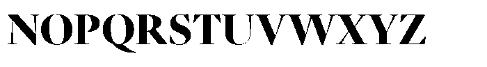 Ensaio Cover Heavy Italic Font UPPERCASE