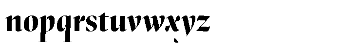 Ensaio Cover Heavy Italic Font LOWERCASE