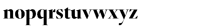 Ensaio Cover Heavy Font LOWERCASE