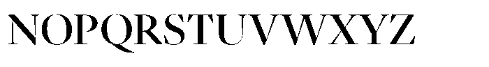 Ensaio Cover Medium Italic Font UPPERCASE