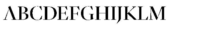 Ensaio Cover Medium Font UPPERCASE