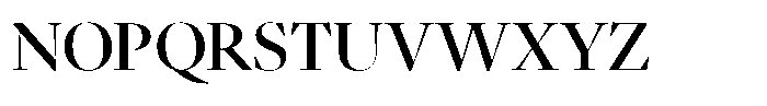 Ensaio Cover Medium Font UPPERCASE