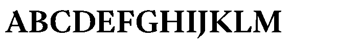 Ensaio Text Bold Font UPPERCASE