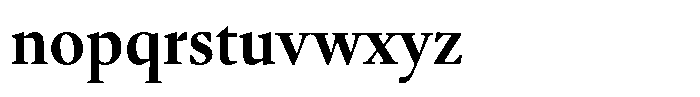 Ensaio Text Bold Font LOWERCASE