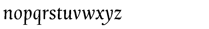 Ensaio Text Book Italic Font LOWERCASE