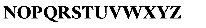 Ensaio Text Heavy Font UPPERCASE