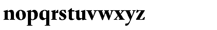 Ensaio Text Heavy Font LOWERCASE