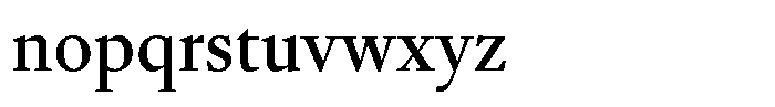 Ensaio Text Medium Font LOWERCASE